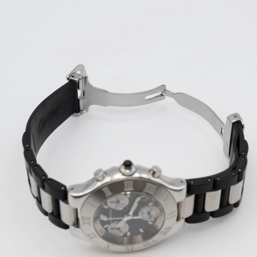 ⭐︎ジャンク⭐︎ カルティエ 21 クロノスカフ W10125U2 MUST DE CARTIER カルティエ Cartier クロノスカフ W10125U2 Must de