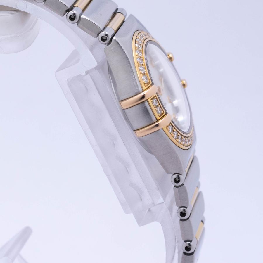 オメガ OMEGA 1360.76 コンステレーション ダイヤベゼル 8Pダイヤ クォーツ レディース 美品 _948256 OMEGA - オメガ OMEGA 1360.76 コンステレーション ダイヤベゼル 8P
