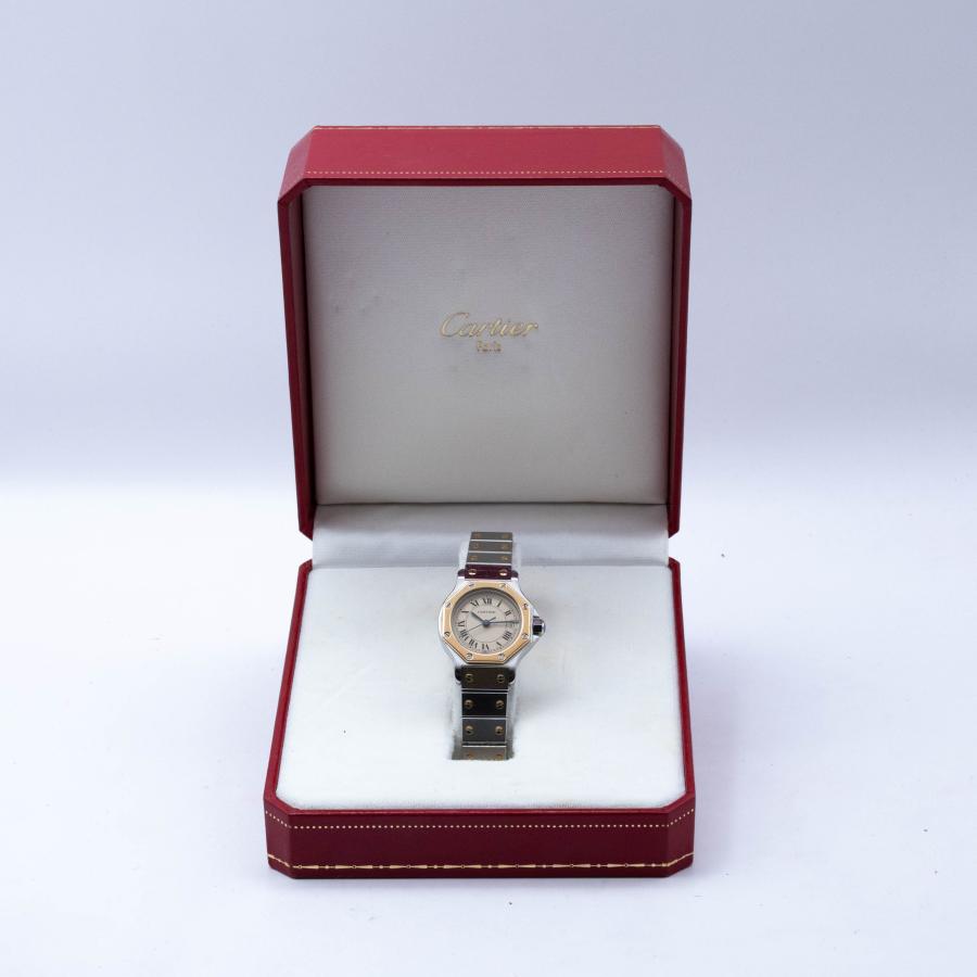 中古】カルティエ Cartier サントス オクタゴン W2001683 Santos