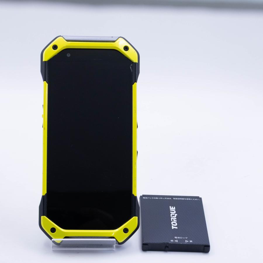 TORQUE 5G 128GB イエロー KYG01 バッテリー100％ : TreMart ヤフー店