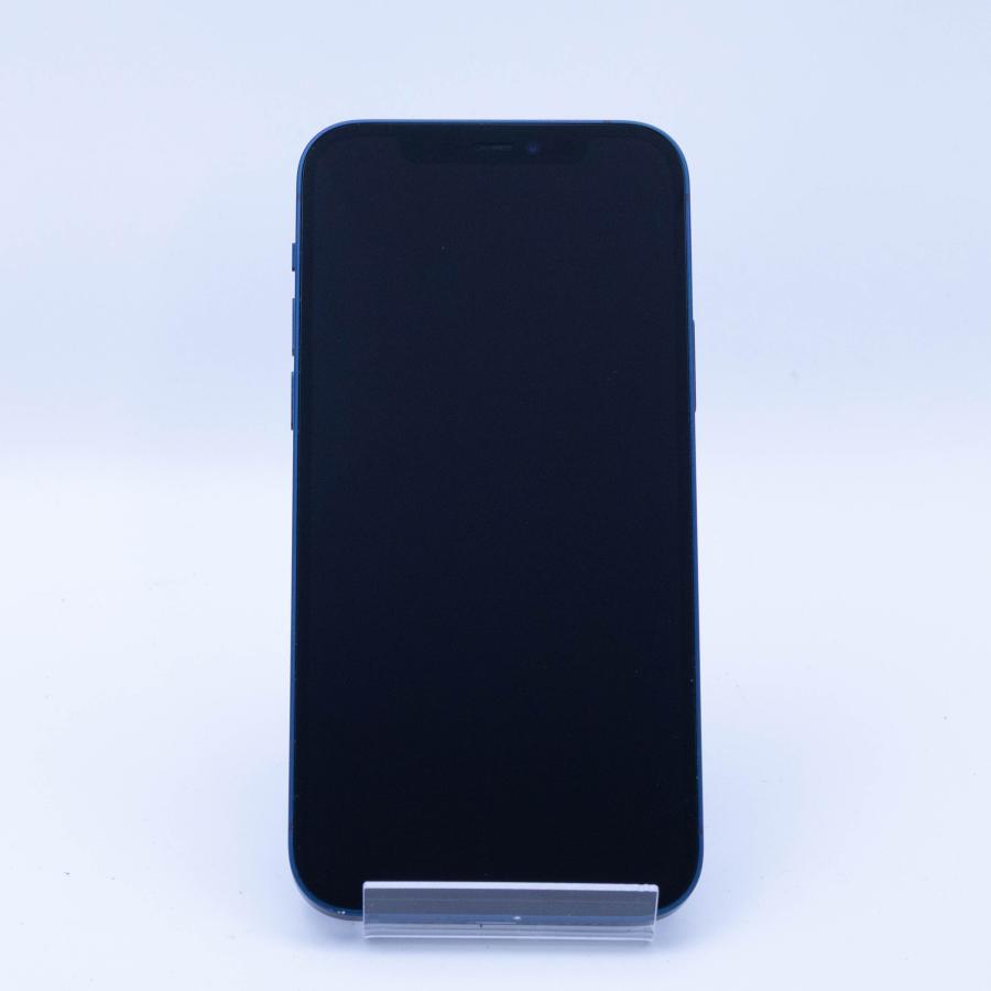 <バッテリー100> Apple iPhone 12 128GB ブルー iPhone 12 128GB ブルー MGHX3J/A バッテリー100% : TreMart
