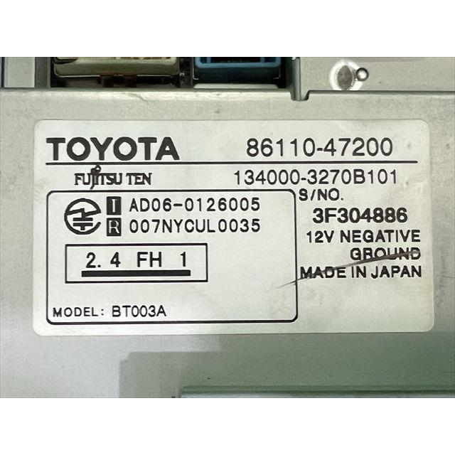 プリウス DAA-NHW20マルチモニター ナビ付用 86110-47200 20245852 
