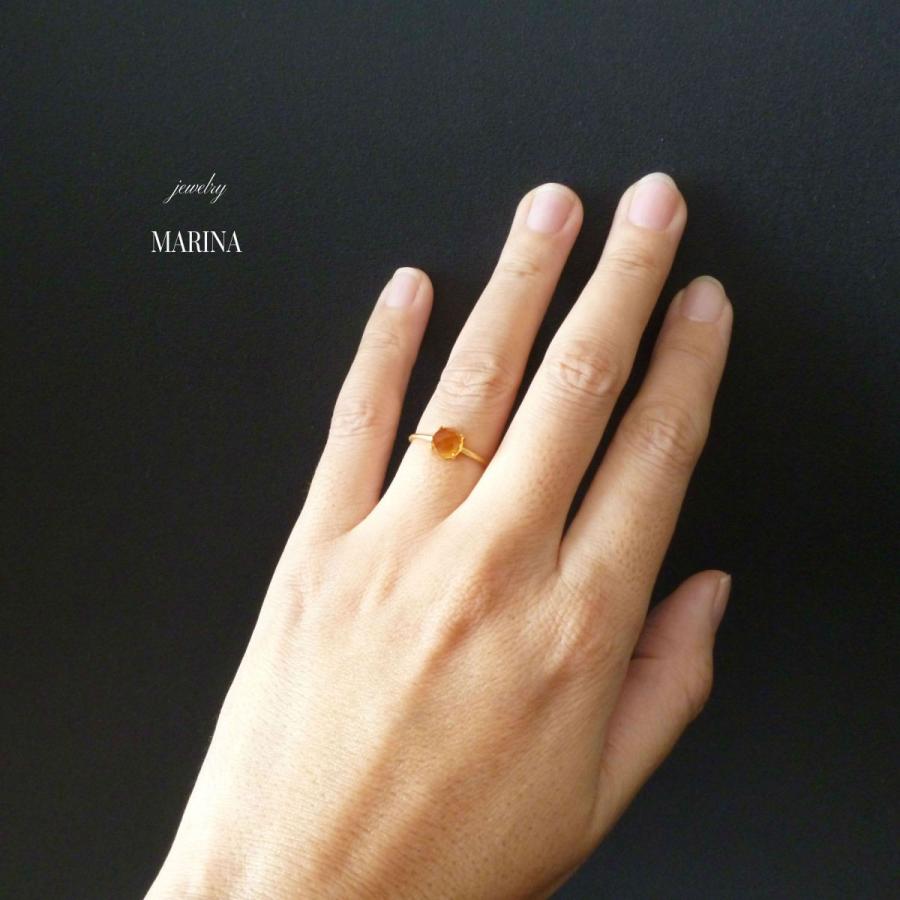 Candy - citrine ring｜resortiara｜05