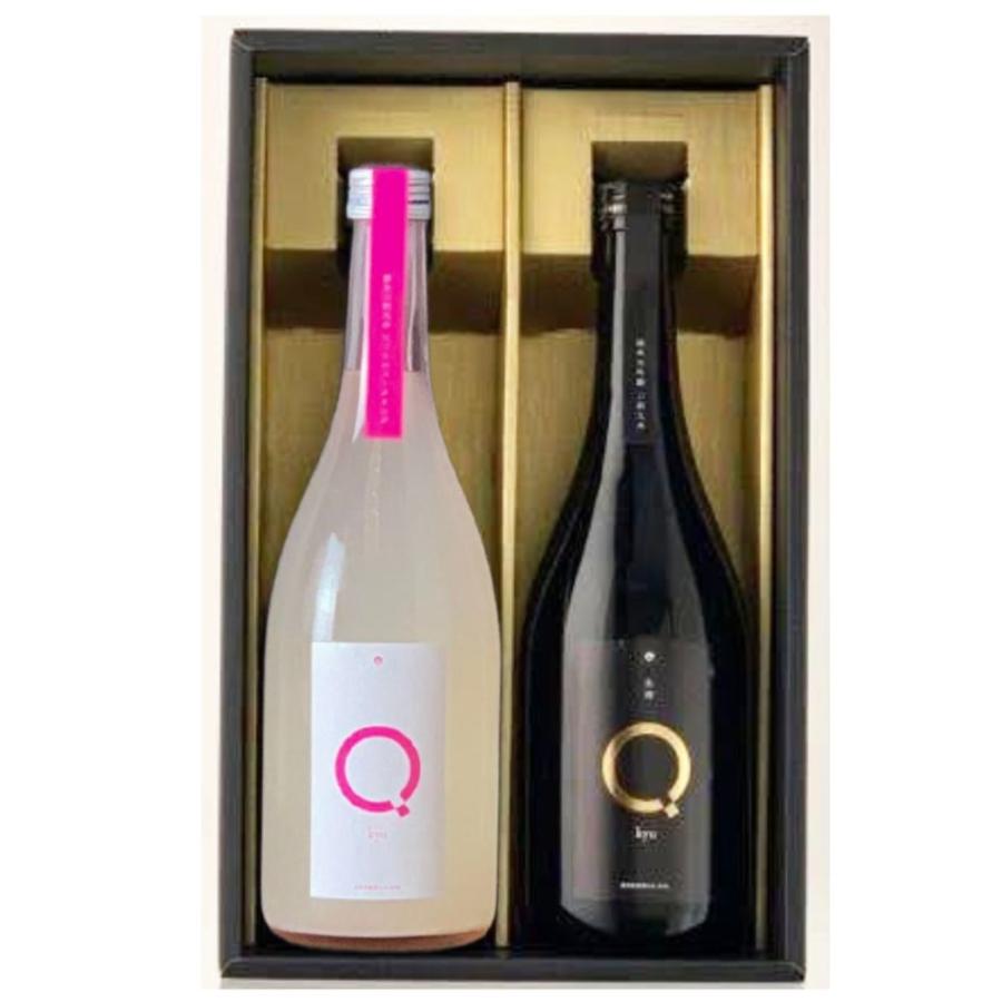 《本数限定醸造》西尾の息吹をこめて。リンクスオリジナル日本酒「Q（キュウ）2本セット《純米大吟醸二割九分　生酒＋磨き二割九分スパークリング》」 | 