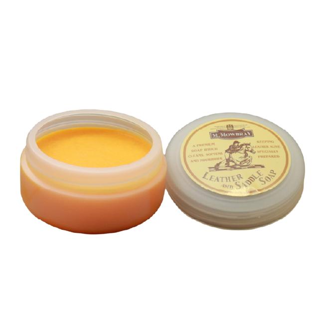 【12/07 23:59までポイント3倍】靴専用石けん 汚れ落とし サドルソープ M.MOWBRAY 靴 手入れ 水洗い | M.MOWBRAY | 01