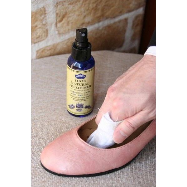 【割引クーポン配布中！】消臭除菌ミスト M.MOWBRAY PRESTIGIO ナチュラルフレッシュナー 靴 手入れ 梅雨対策対象商品 | M.MOWBRAY | 03