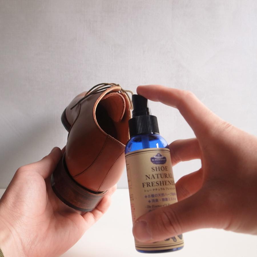 【割引クーポン配布中！】消臭除菌ミスト M.MOWBRAY PRESTIGIO ナチュラルフレッシュナー 靴 手入れ 梅雨対策対象商品 | M.MOWBRAY | 07