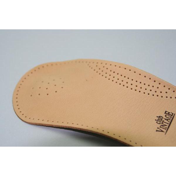 【割引クーポン配布中！】club VINTAGE トリプルアーチサポート レザーインソール 中敷き 土踏まず |  | 07