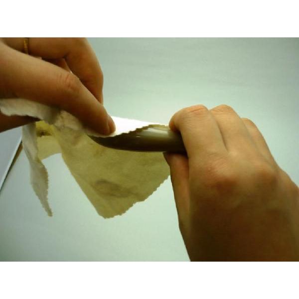 【3/22 23:59までポイント3倍】Abbey レザースティック コードバンの毛羽立ち抑え レザーソールのケア |  | 08