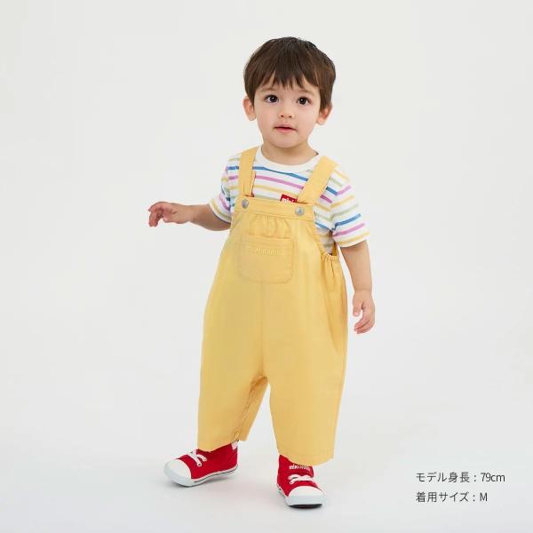 MIKI HOUSE（ミキハウス） 6分丈 オーバーオール S(70-80cm) M(80