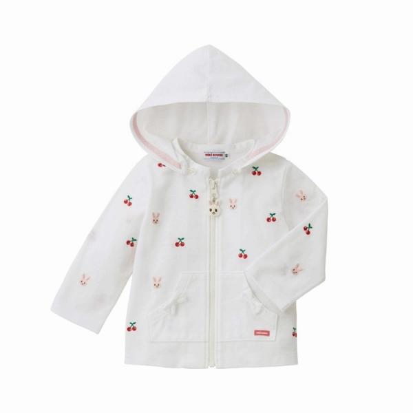 ●40％OFFセール●ミキハウス　mikihouse　プッチー＆うさこ　タック天竺パーカー(80cm・90cm）アウトレット セール 子ども服_3