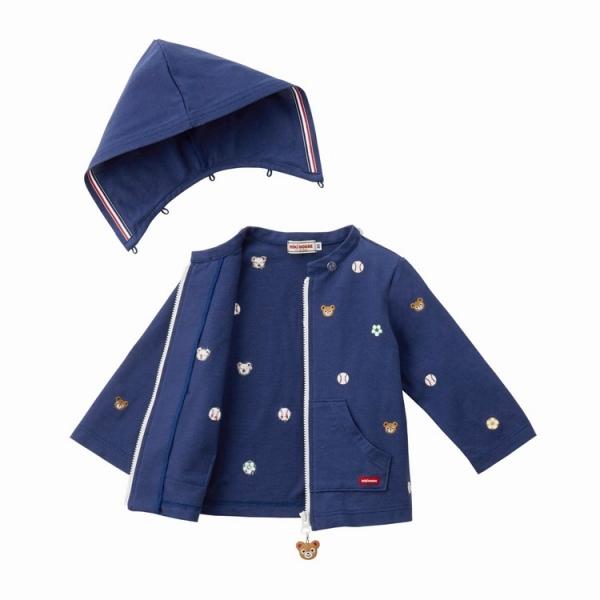 ●40％OFFセール●ミキハウス　mikihouse　プッチー＆うさこ　タック天竺パーカー(80cm・90cm）アウトレット セール 子ども服_8