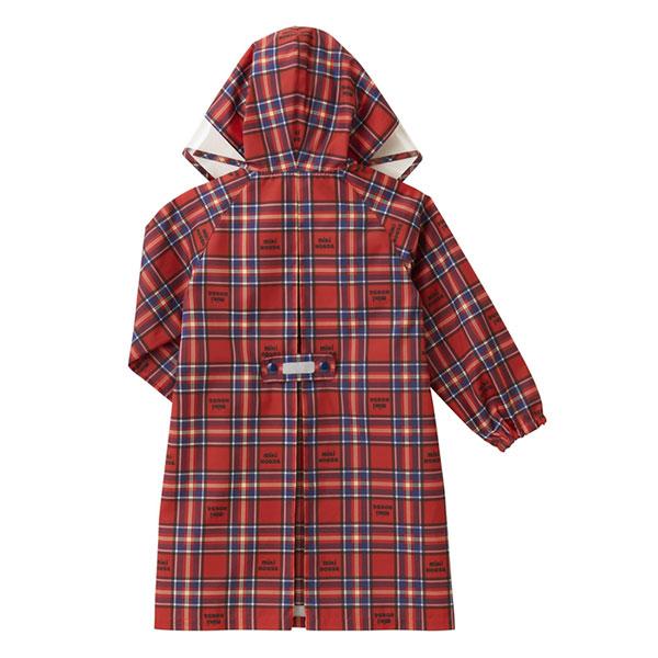 ミキハウス mikihouse ミキハウスチェックスレインコート〈S・M・L・LL  