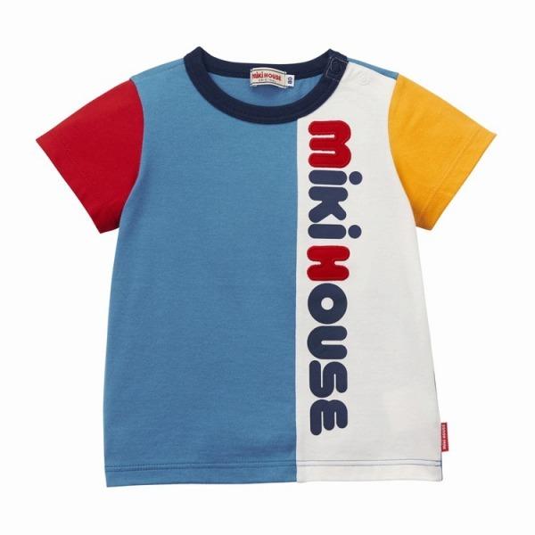 ミキハウス正規販売店/ミキハウス　mikihouse　縦ロゴ半袖Ｔシャツ（80cm-150cm）｜respect-1｜06