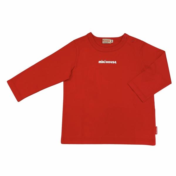 ミキハウス正規販売店/ミキハウス　mikihouse　プリント　ロゴ　長袖　Tシャツ(80cm・90cm・100cm・110cm・120cm・130cm・140cm・150cm）｜respect-1｜03