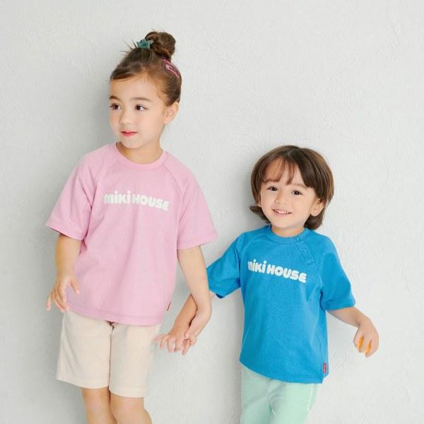 [新品] 最終お値下げ⭐️ミキハウス バックロゴ半袖Tシャツ 90cm MIKI HOUSE（ミキハウス） バックロゴ 半袖 Tシャツ (90・100・110