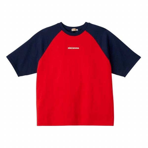 ミキハウス　ミニバッグ＋Tシャツ MIKI HOUSE（ミキハウス） バック ロゴ半袖 Tシャツ 大人用(S（155