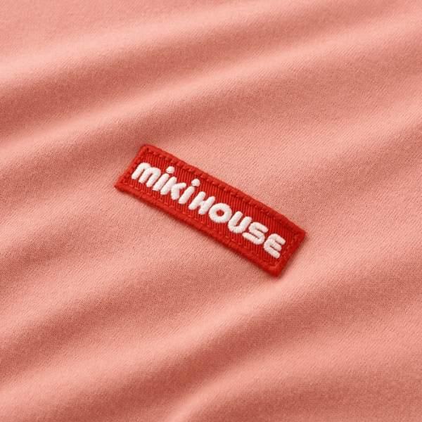 MIKI HOUSE（ミキハウス） ワッペンロゴ 半袖 Tシャツ 大人用 (S・M