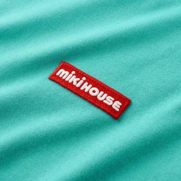 MIKI HOUSE（ミキハウス） ワッペンロゴ 半袖 Tシャツ 大人用 (S・M