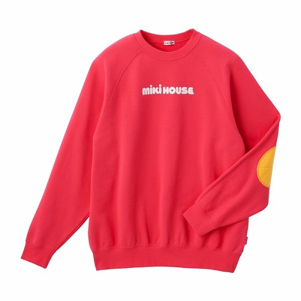 MIKI HOUSE ミキハウス mikihouse バックロゴトレーナー 大人用 MIKI HOUSE ミキハウス mikihouse バックロゴトレーナー 大人用