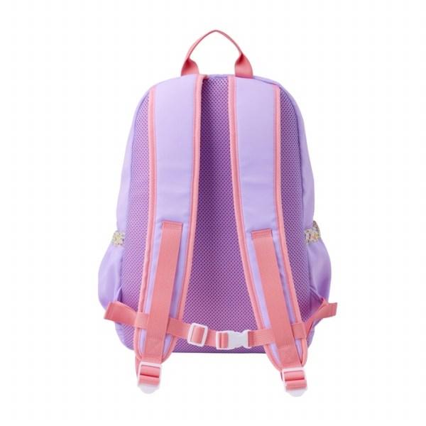 ●取り寄せ商品●ミキハウス　mikihouse　リュック(18Ｌ)18リットル　子ども用　女の子　高学年　リュックサック　花柄　ラベンダー　大容量_6