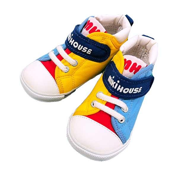 【20%OFF】ミキハウス　mikihouse　靴 スニーカー ｍロゴ　セカンドベビー　シューズ 出産祝い シンプル(13.5cm-15.5cm）｜respect-1｜05
