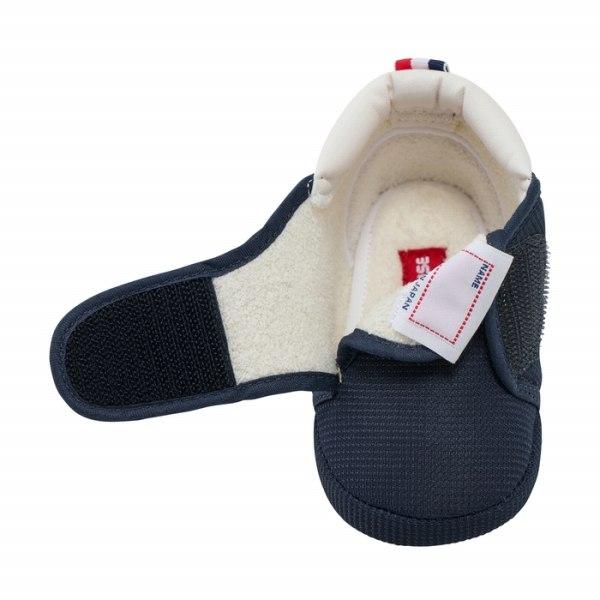 ●取り寄せ商品●ミキハウス mikihouse プレシューズ  靴  くまステッチ ( 10.5cm 11cm 11.5cm 12cm 12.5cm ) 赤ちゃんの画像