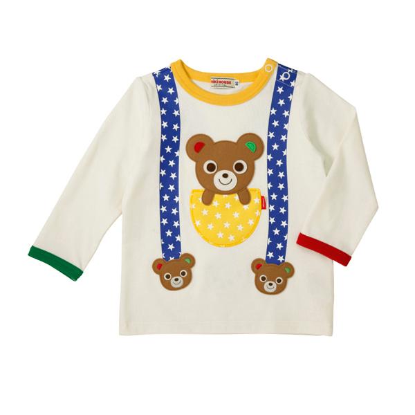 MIKI HOUSE ○30%OFFセール○ミキハウス mikihouse 長袖Tシャツ MIKI HOUSE ○30%OFFセール○ミキハウス mikihouse 長袖Tシャツ
