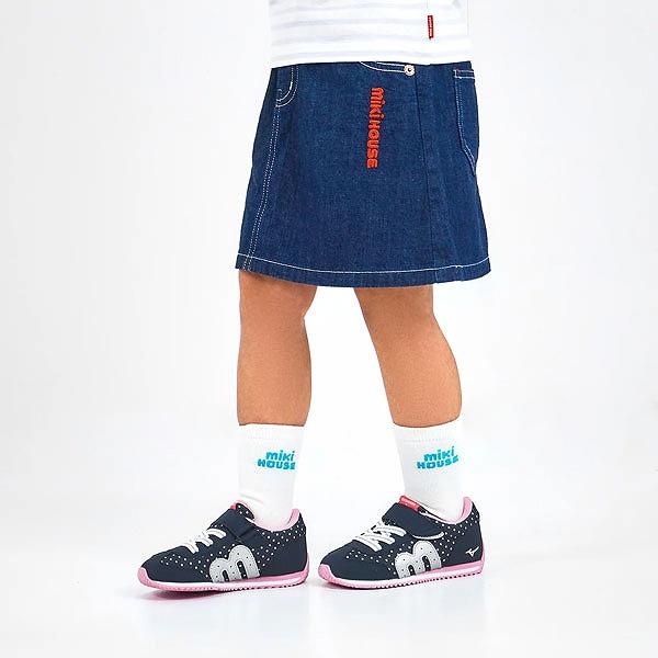 MIKI HOUSE（ミキハウス） ミズノコラボ キッズシューズ 柄 Web限定