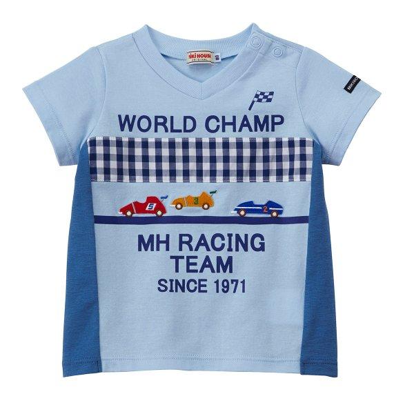 ミキハウス　半袖tシャツ　車 MIKI HOUSE（ミキハウス） ○50％OFFセール○ミキハウス レーシング
