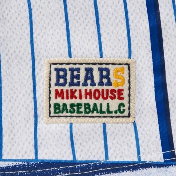 ミキハウス mikihouse ベースボール 半袖Ｔシャツ 120 MIKI HOUSE（ミキハウス） ○50％OFFセール○ミキハウス 半袖Tシャツ