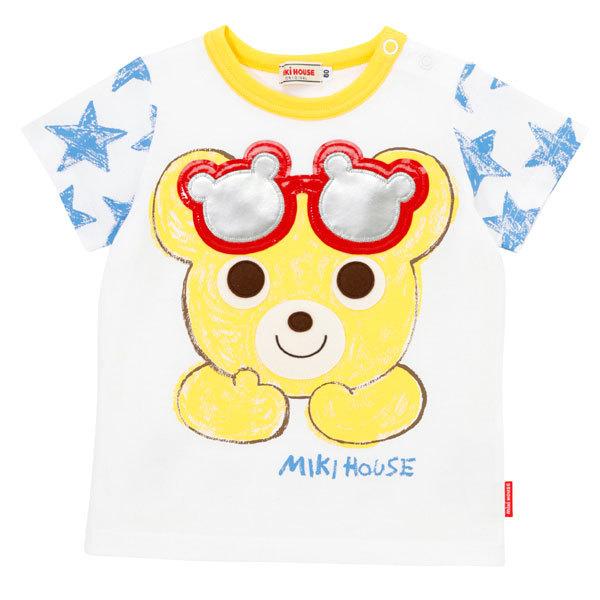 新品未使用　ミキハウス　うさこ半袖Tシャツ　 サングラス MIKI HOUSE ○40％OFFセール○ミキハウス mikihouse プッチー うさこ