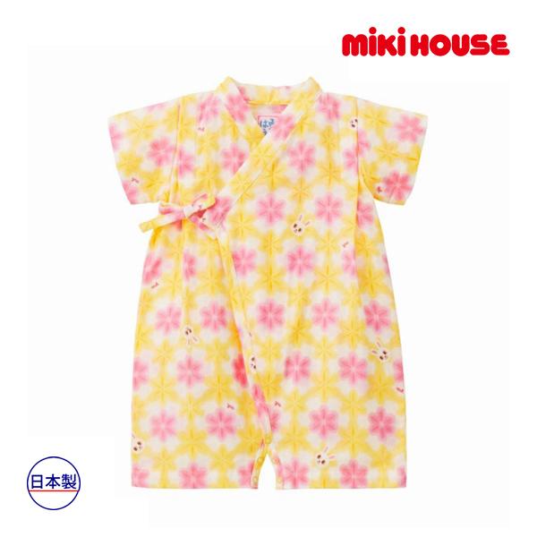 ミキハウス正規販売店/ミキハウス mikihouse 甚平オール(S.M(60cm〜80cm))