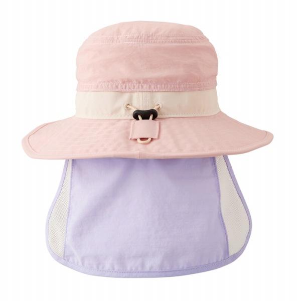 ●取り寄せ商品●ミキハウス　mikihouse　ミキハウスロゴ　日除け付き　ハット 帽子 ( 48cm 50cm 52cm 54cm ) 女の子 男の子 UVカット_9