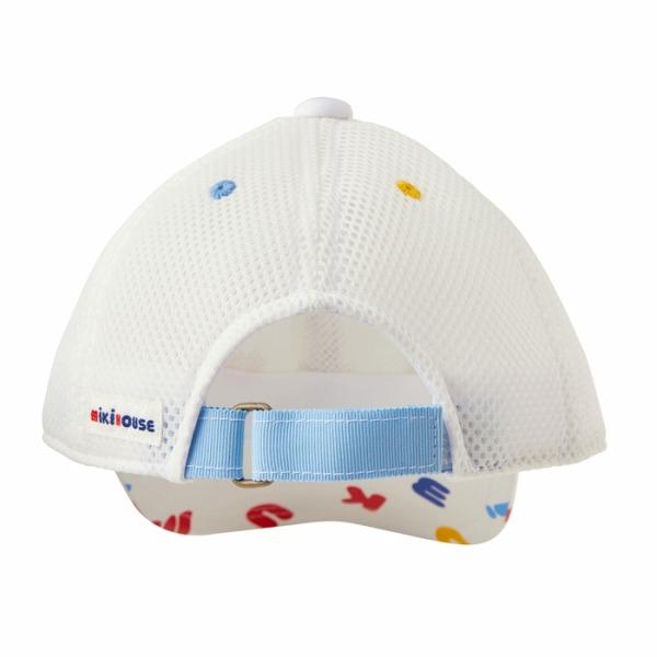 ●取り寄せ商品●ミキハウス mikihouse カラフル キャップ 帽子  ( 48cm 50cm 52cm 54cm )  男の子 女の子 UVカット 放射冷却素材の画像