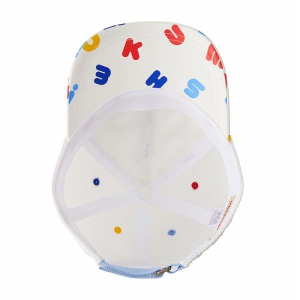 ●取り寄せ商品●ミキハウス mikihouse カラフル キャップ 帽子  ( 48cm 50cm 52cm 54cm )  男の子 女の子 UVカット 放射冷却素材の画像