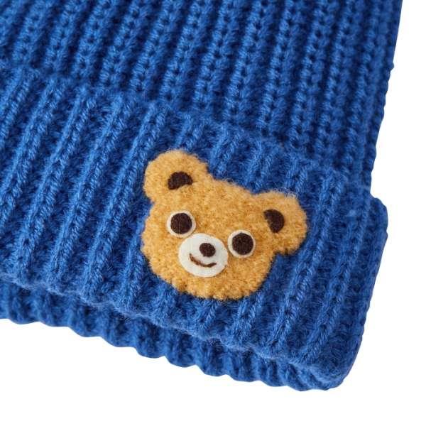 ●取り寄せ商品●ミキハウス mikihouse ニットフード ニット帽 帽子 ( 46cm 52cm ) 子ども用 男の子 女の子の画像