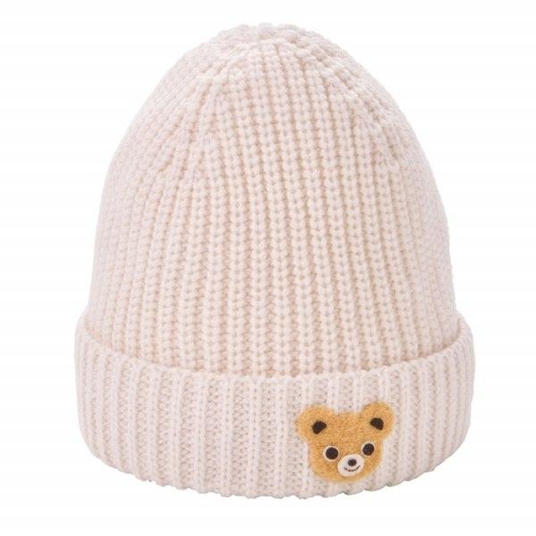 ●取り寄せ商品●ミキハウス mikihouse ニットフード ニット帽 帽子 ( 46cm 52cm ) 子ども用 男の子 女の子の画像