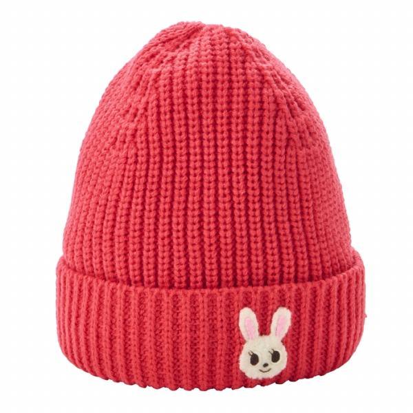 ●取り寄せ商品●ミキハウス mikihouse ニットフード ニット帽 帽子 ( 46cm 52cm ) 子ども用 男の子 女の子の画像