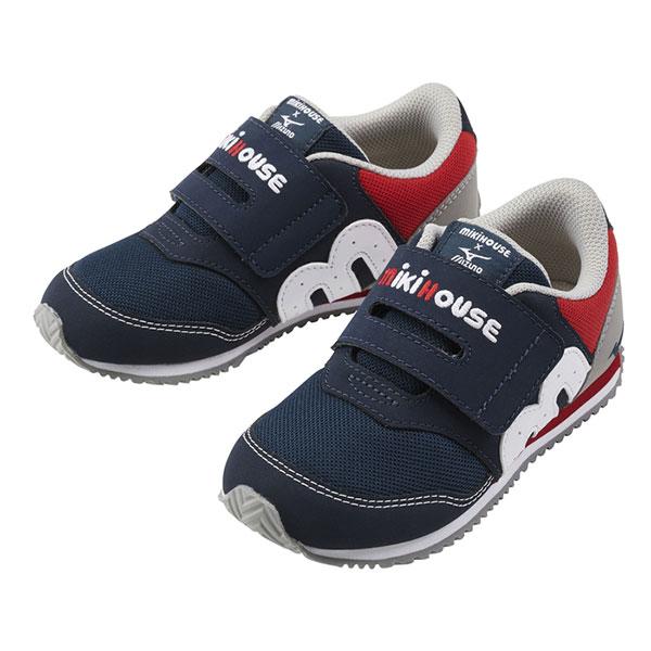 ミキハウス　ミズノ スニーカー ミキハウス スニーカー ローカット ミズノコラボ ブランド