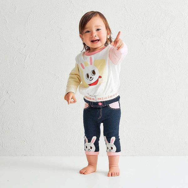 ミキハウス長袖、長スパッツ110 MIKI HOUSE（ミキハウス） ○取り寄せ商品○ミキハウス 長袖Tシャツ 8