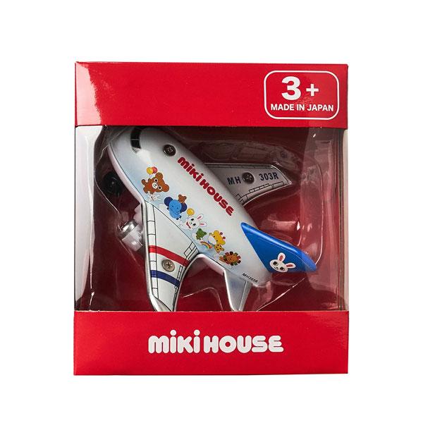 MIKI HOUSE（ミキハウス） おもちゃ 飛行機 プルバックジェット ブリキ