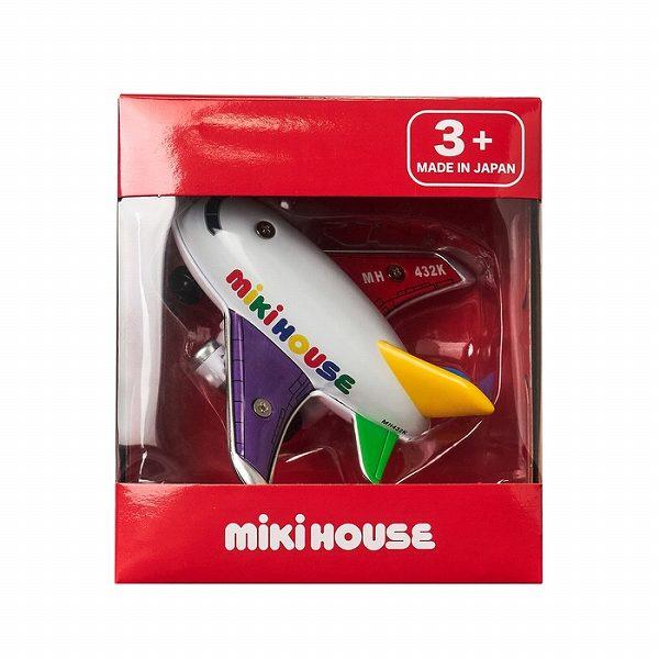 MIKI HOUSE（ミキハウス） おもちゃ 飛行機 プルバックジェット ブリキ