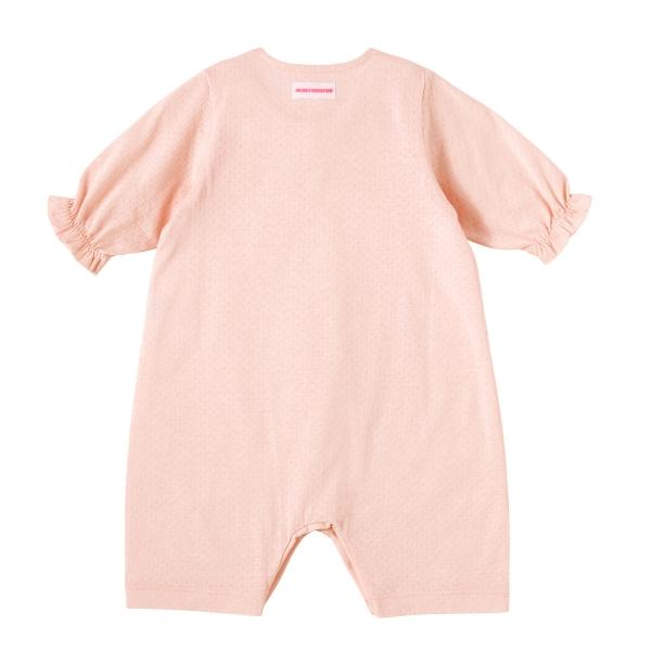 ●取り寄せ商品●ミキハウス ベビー mikihouse　夏のご退院にもおすすめ　衿つき ふんわり清楚なプレオール（50cm-60cm)の画像
