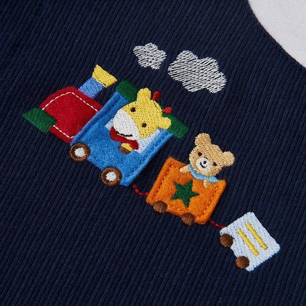 ミキハウス正規販売店/ミキハウス　mikihouse　ショートオール(70ｃｍ・80ｃｍ）の画像