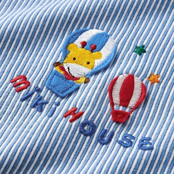 ミキハウス正規販売店/ミキハウス　mikihouse　ショートオール(70ｃｍ・80ｃｍ）の画像