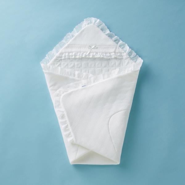 【超美品】ミキハウス ジャカード織り セレモニーアフガン MIKI HOUSE（ミキハウス） ○取り寄せ商品○ミキハウス ベビー ジャ