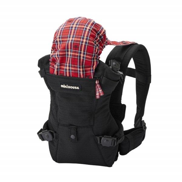 【試着のみ　美品】Miki House ファーストベビーキャリア 3WAY MIKI HOUSE（ミキハウス） ファースト ベビーキャリア 3WAY 新生児から