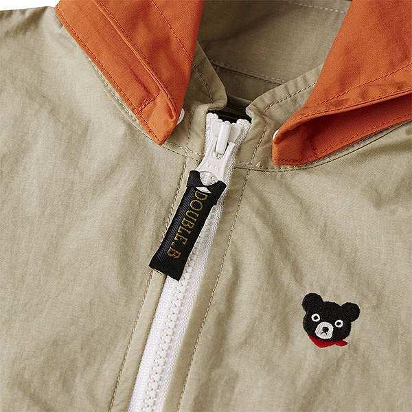 wb ○取り寄せ商品○ミキハウス ダブルビー mikihouse 配色 ウインド