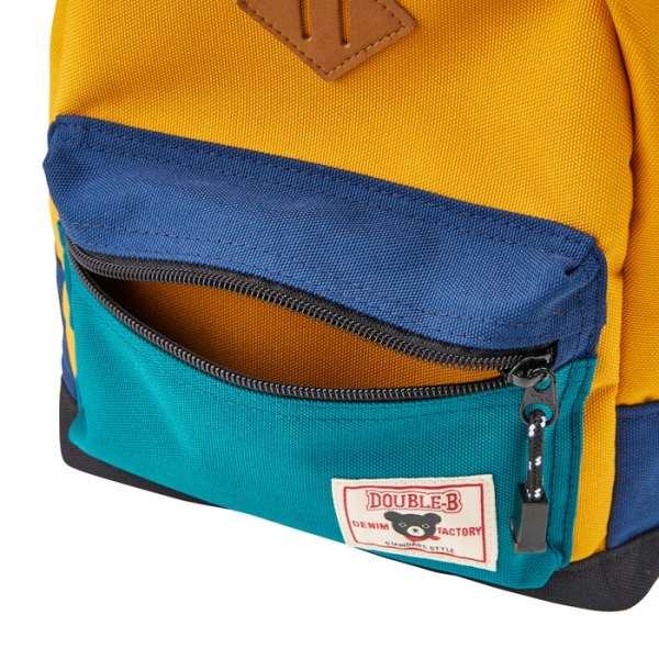 ●取り寄せ商品●ミキハウス　ダブルビー　mikihouse　　リュック(Sサイズ　6Ｌ)6リットル　リュックサック　子ども用　男の子　女の子　汚れにくいの画像